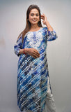 Blue Serenity Kurti